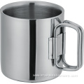 Double Walled Stainless Steel Camping Mug